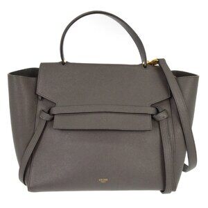 Celine Gray Belt Bag Handbag